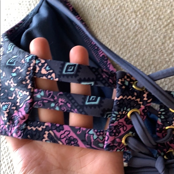 Target Patterned Swim Top! - Picture 3 of 4